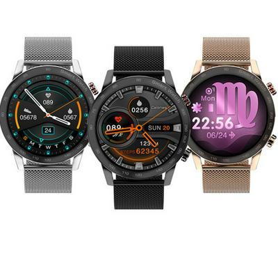 AK25 Women Smart Watch Man Clock Bluetooth Call MP3 Player 1.28 Inch HD Full Touch IP68 Waterproof Fitness Tracker