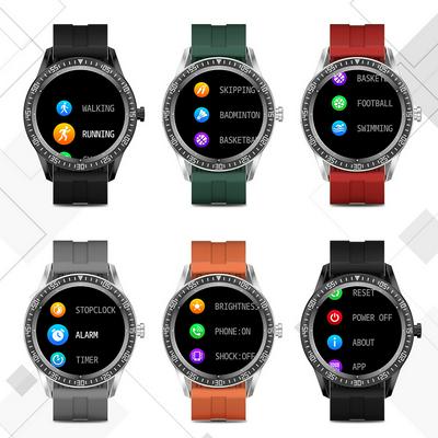 1.28 inch Long Standby Smart Watch N70 Round Screen Bluetooth Call IP67 Waterproof Smartwatch Men Women Fitness Tracker