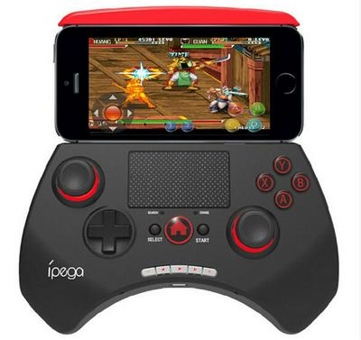 ipega PG-9028 wireless bluetooth game controller joystick gamepad with touchpad for ios android smart device