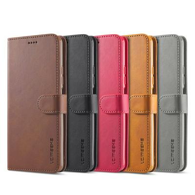 For Xiaomi Poco F3 Magnetic Button Calf Pattern Flip PU Leather + TPU Wallet Phone Case with Card Slot and Stand 