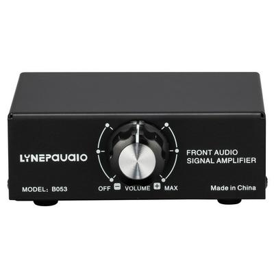 B053 Front Stereo Sound Amplifier Headphone Speaker Amplifier Booster With Volume Adjustment 2-Way Mixing USB 5V Power Supply