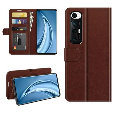 For Xiaomi Mi 10S R64 Pattern Single Folded Edge Folio Flip Scratch Resistant PU Leather Wallet Phone Case