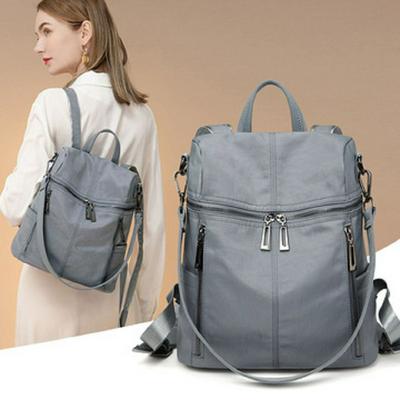 Oxford Cloth Backpack Women Fashion High-capacity Anti-theft Travel Bag