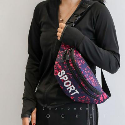 Oxford Cloth Diagonal Bag for Men and Women Outdoor Sports Running Leisure Mobile Phone Waist Bag