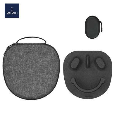 Wiwu Smart Case Voor Airpods Max Eva Hard Shell Waterbestendig Auto Disconnect De Bluetooth-verbinding Draagbare Kabel Organizer