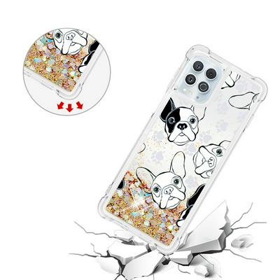 For Motorola Edge S Four Corners Drop Resistance Quicksand Soft TPU Back Cover Phone Case