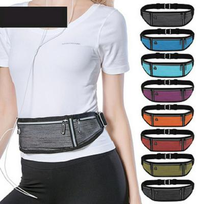 Sports Fitness Waist Pack Outdoor Lightweight Water-repellent Invisible Mini Mobile Phone Bag