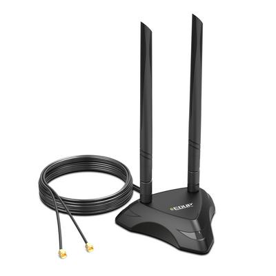 EDUP EP-7101 1.2M 2.4Ghz/5GHz Dual band High Gain Extension Antenna 6DB 2-head Extension Antenna