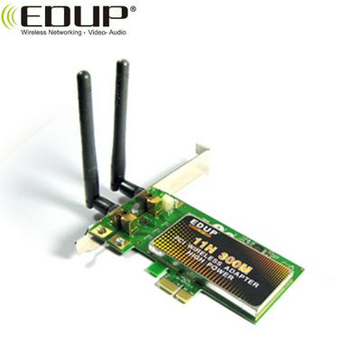 EDUP EP-9601 300Mbps 2.4G 2DBI PCI-E Wireless WIFI Adapter Network Card