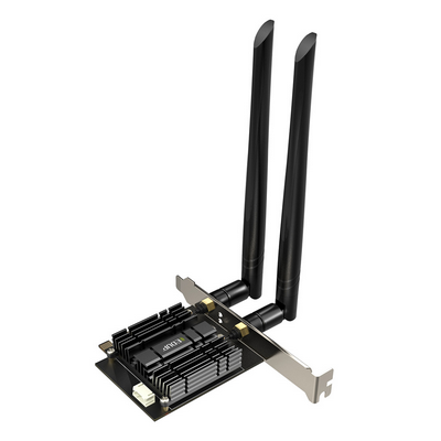 EDUP EP-9632GS WiFi+BT AC1300Mbps WiFi Adapter PCI Express Network Card for PC Laptop Windows
