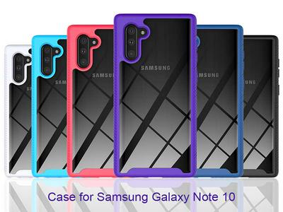 For Samsung Galaxy Note10 Starry Sky Anti-slip Shock-proof Drop-proof Acrylic+TPU+PC Back Cover Case