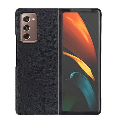 For Huawei Mate X2 Folding Screen Genuine Leather Shockproof Hard PC Phone Case