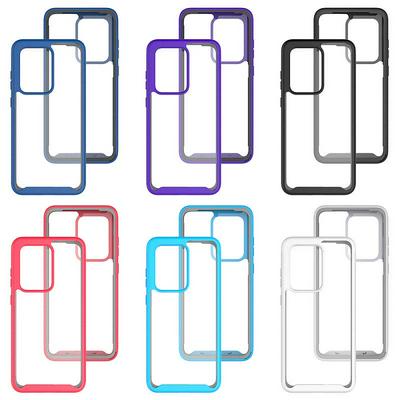 For Samsung Galaxy S20 Ultra Starry Sky Anti-slip Shock-proof Drop-proof Acrylic+TPU+PC Back Cover Case