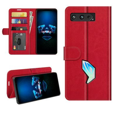 For Asus ROG Phone 5 R64 Pattern Single Folded Edge Folio Flip Leather Wallet Phone Case