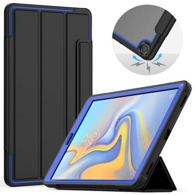 For Samsung Galaxy Tab A 10.1(2019)/SM-T510(Wi-Fi)/SM-T515(LTE) Three-in-one PC+TPU+Acrylic Automatic Sleep and Wake up Smart Leather Case