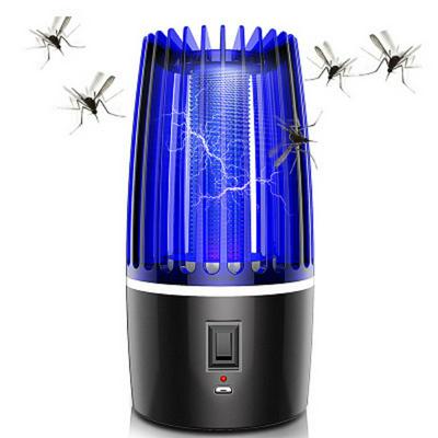 Rechargeable USB Electric Shock Mosquito Killer Household Indoor Fly Trap Lamp