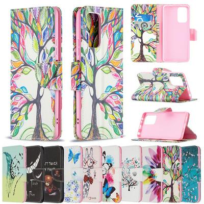 For Xiaomi Redmi Note 10 Pro Hot Style Painted Flip Leather Case with Stand and Card Slots Function
