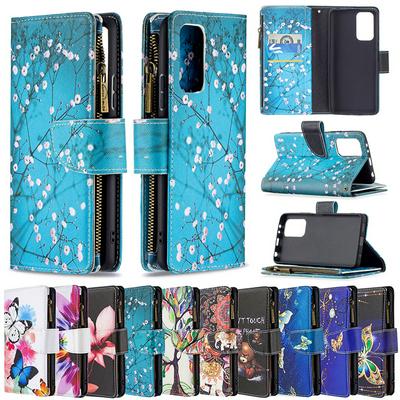 For Xiaomi Redmi Note 10 Pro Painted Zipper Wallet BF03 Flip Leather Case with Stand &Lanyard Function
