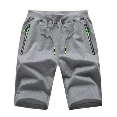 Men's Knitted Fve-point Pants Youth Sports Lightweight Breathable Casual Shorts