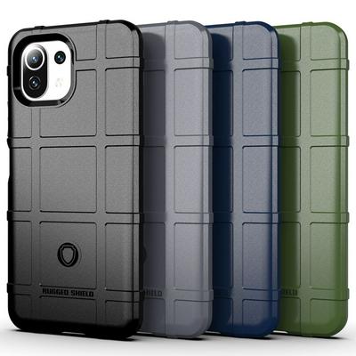  For Xiaomi Mi 11 Lite Extra Thinness Detachable Shockproof Frosted Anti-Scratches All-Inclusive Flexible TPU Cover Case