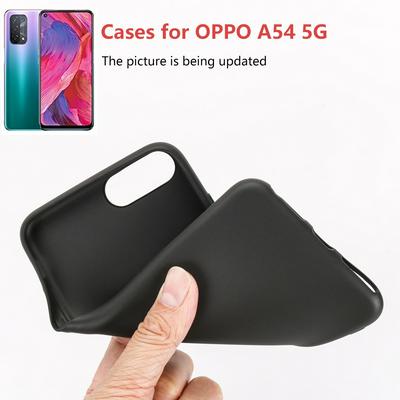 For Oppo A54 5G Extra Thinness Premium Shockproof Frosted Anti-Scratches All-Inclusive Flexible TPU Cover Case