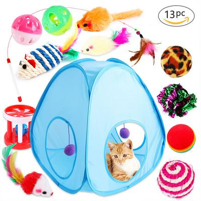 13-piece Pet Cat Toy Set Variety of combinations Cat Supplies
