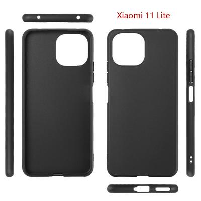 For Xiaomi Mi 11 Lite Extra Thinness Premium Shockproof Frosted Anti-Scratches All-Inclusive Flexible TPU Cover Case