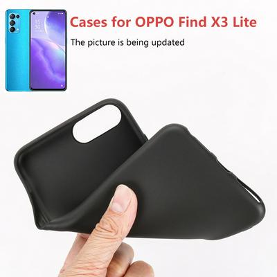 For Oppo Find X3 Lite 5G Extra Thinness Premium Shockproof Frosted Anti-Scratches All-Inclusive Flexible TPU Cover Case