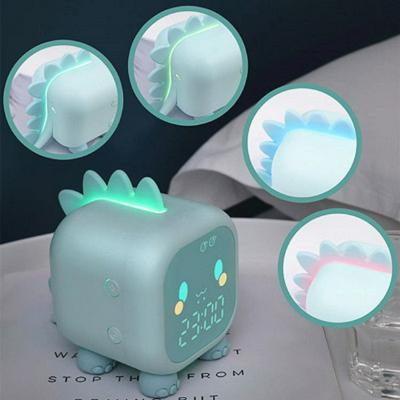 Fun Dragon Small Alarm Clock Timed Night Light Children Student Bedside LED Digital Electronic Clock