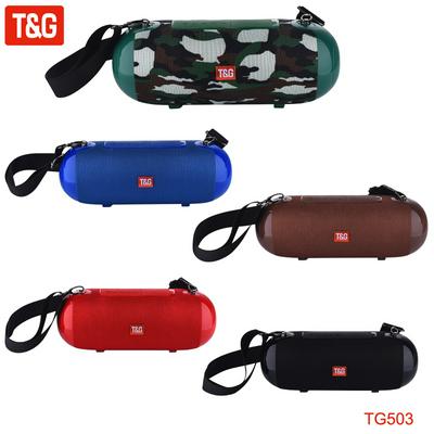 TG503 Bluetooth Speaker Portable Wireless Speakers Outdoor Loudspeaker Support FM Radio TF with Detachable Shoulder Strap