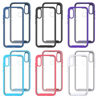 For Motorola Moto E(2020) Starry Sky Anti-slip Shock-proof Drop-proof Acrylic+TPU+PC Back Cover Case