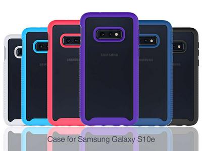 For Samsung Galaxy S10e Starry Sky Anti-slip Shock-proof Drop-proof Acrylic+TPU+PC Back Cover Case