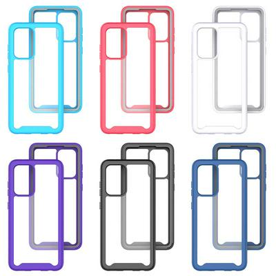 For Samsung Galaxy A52 5G Starry Sky Anti-slip Shock-proof Drop-proof Acrylic+TPU+PC Back Cover Case
