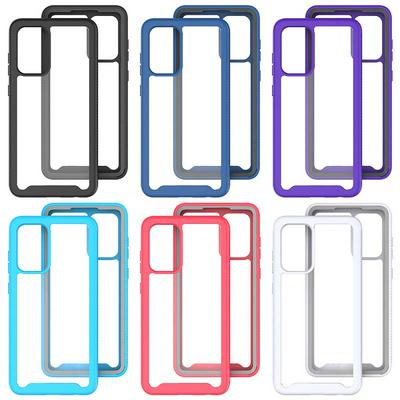 For Samsung Galaxy A72 5G Starry Sky Anti-slip Shock-proof Drop-proof Acrylic+TPU+PC Back Cover Case