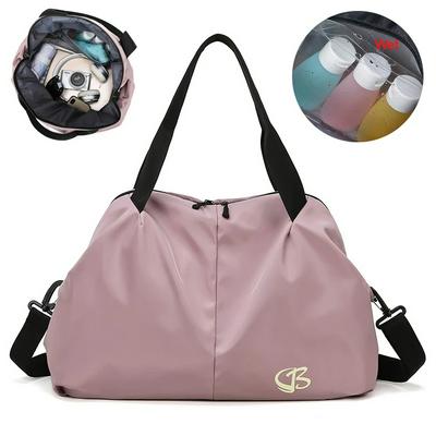 Women Sports Fitness Bags Yoga Dufle Bags Dry Wet Combo Swmming Blosa Glittar Weekend one Shoulder Handbag Female Travel Luggage