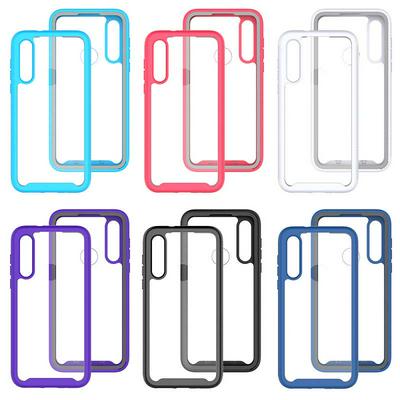 For Motorola Moto G Fast Starry Sky Solid Color Anti-slip Shock-proof Drop-proof Acrylic+TPU+PC Back Cover Case