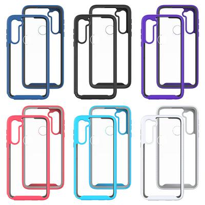 For Motorola Moto G Stylus Starry Sky Solid Color Anti-slip Shock-proof Drop-proof Acrylic+TPU+PC Back Cover Case