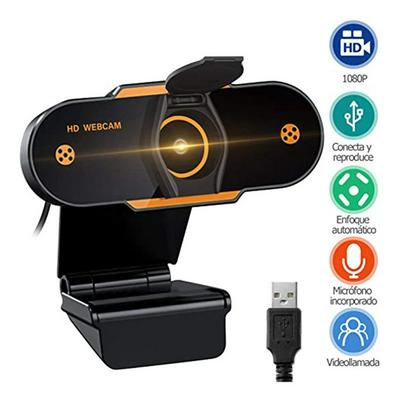 HD Webcam With Mic Rotatable Autofocus USB 2.0 PC Desktop Web Camera Cam Mini Computer WebCamera Cam Conference Work with Tripod