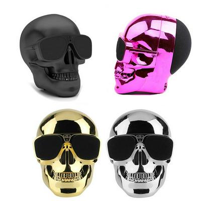 Bluetooth Speaker Wireless Sunglass Skull Shape Speaker Mobile Subwoofer Multipurpose Portable Speaker