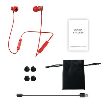 Roman S205 Bluetooth Headphones IPX7 Waterproof Over the Neck Earphones with Built-in Mic