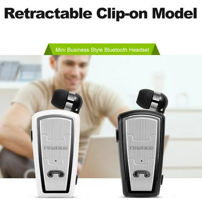 FQ208 Earphone Bluetooth 4.0 Earbud Car Business Earphones With Retractable Cable Canceling Noise In-Ear Wireless 