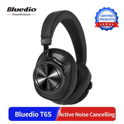 Originele Bluedio T6S Draadloze Bluetooth Hoofdtelefoon Active Noise Cancelling Draagbare Headset Met Microfoon En Bluetooth 5.0