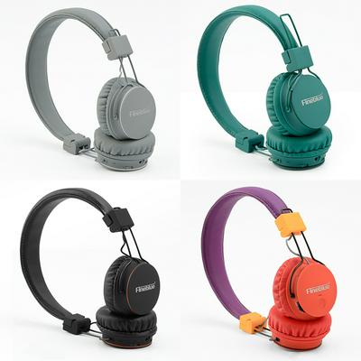 FR-7S Wireless Wireless Headphone 3D Stereo Deep Bass Headset TF Card Supported MP3 Player Line-in HD Mic Earphones