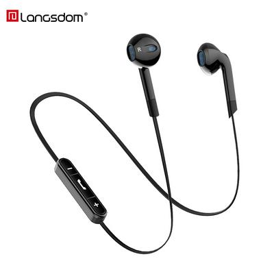 Langsdom BL6 Bluetooth Earphones Sport auriculares Bluetooth Headset Wireless Headphone for Phone Half In-Ear Bluetooth Earpiece