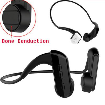 HV-E3 Bone Conduction Headphones Sports Bluetooth Headset Over the Neck Earphones