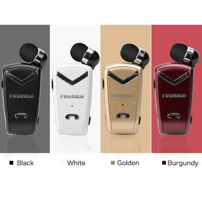 F-V2 Wireless Mini Bluetooth Headset Sport Pilot Telescopic Earphone Clip Fone Stereo Bluetooth Headset 