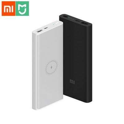 Xiao M i Wireless Qi Fast Charger Portable Charging Power Bank Youth 10000mah WPB15ZM USB TYPE C MI Powerbank 
