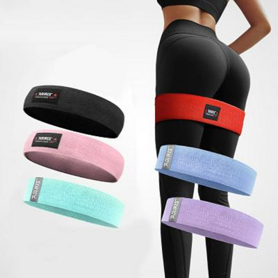 Latex Non-slip Elastic Hip Circle Fitness Squat Resistance Circle Yoga Stretching Band