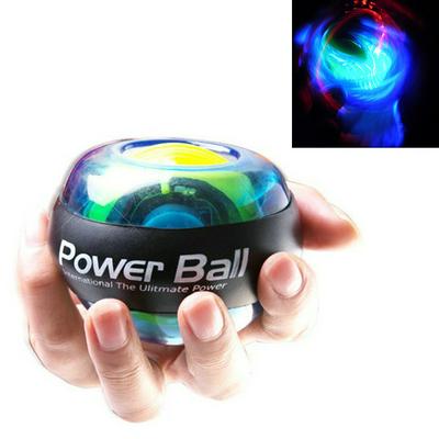 Trainer Músculo Relaxar Giroscópio Bola Pulso de Alta Qualidade Braço Exercitador Strengthener Power Ball Giroscópio LED bola de Fitness