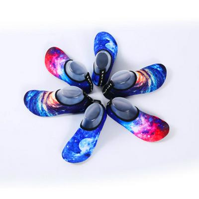 Galaxy Series Multi-functional Water Shoes Closely Fit Rainbow Beach Shoes Quick Dry Diving Swimming Shoes